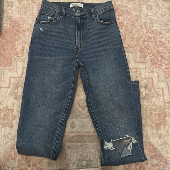90s slim straight ultra high rise jeans - Picture 2 of 5